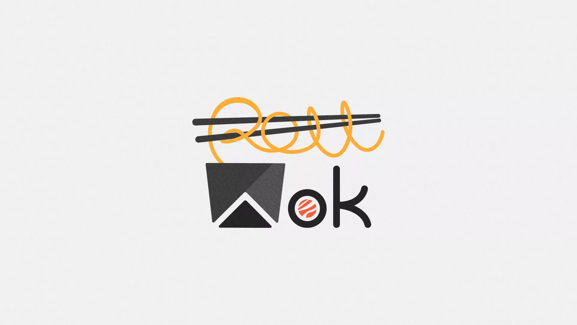 Разработка логотипа в Благовещенске для суши-бара «Roll Wok Club» Разработка логотипа в Благовещенске для суши-бара «Roll Wok Club»