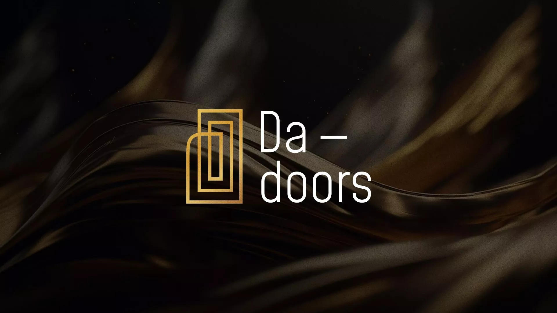 Разработка логотипа для компании «DA-DOORS» в Благовещенске